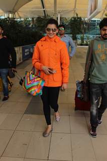 Urvashi Rautela Snapped at Airport