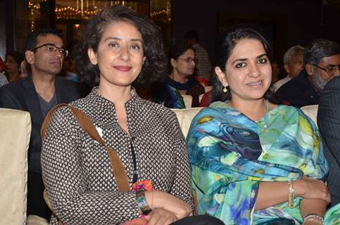 Manisha Koirala and Shaina NC at Cancer Survivor's Day 2016