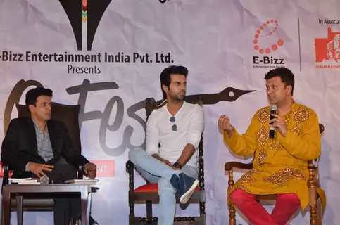 Actor Manoj Bajpayee and Rajkummar Rao at LitoFest