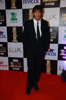 Chunky Pandey at Zee Cine Awards 2016
