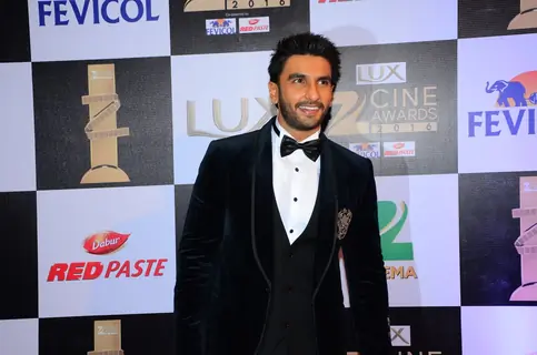 Ranveer Singh at Zee Cine Awards 2016