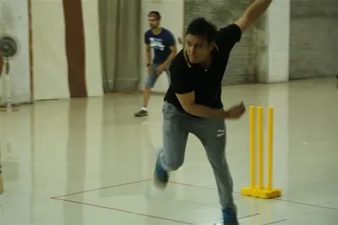 Abhishek Rawat at BCL's Kolkata Babu Moshayes Practice Session