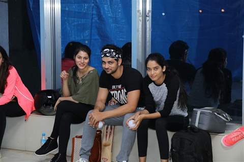 Aparna Dixit, Shakti Arora & Neha Saxena at BCL's Kolkata Babu Moshayes Practice Session