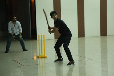 Hiten Tejwani at BCL's Kolkata Babu Moshayes Practice Session