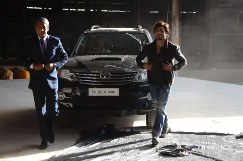 Adil Hussain and Vidyut Jamwal at Press Meet of Commando 2