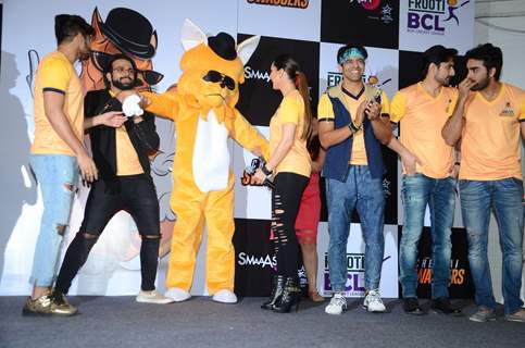 Sunny Leone and BCL's Chennai Swaggers at Smaash