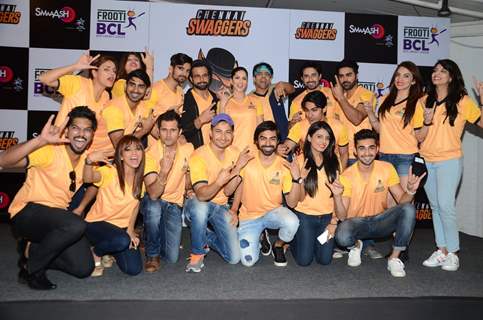 Sunny Leone and BCL's Chennai Swaggers at Smaash