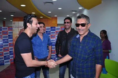 Salim Merchant with Prakash Jha at Jai Gangaajal Song Launch