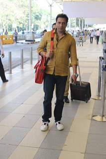 Madhur Bhandarkar Snapped at Airport