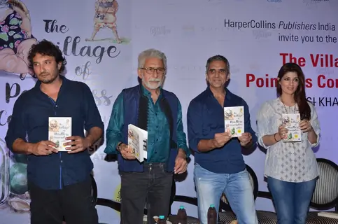 Naseeruddin Shah and Twinkle Khanna at Launch of Kersi Khambatta's Book