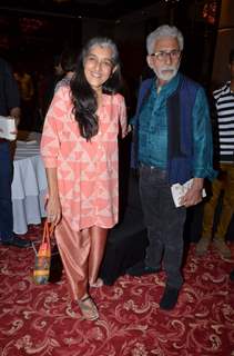 Ratna Ptahak and Naseeruddin Shah at Launch of Kersi Khambatta's Book