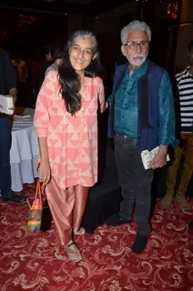 Ratna Ptahak and Naseeruddin Shah at Launch of Kersi Khambatta's Book