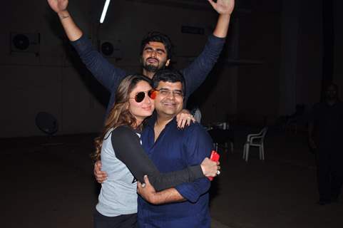 Kareena Kapoor and Arjun Kapoor Snapped post Filmfare Shoot