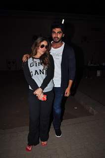 Kareena Kapoor and Arjun Kapoor Snapped post Filmfare Shoot