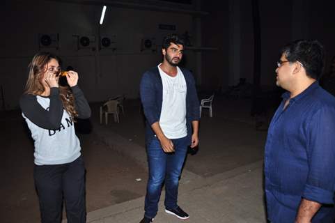 Kareena Kapoor and Arjun Kapoor Snapped post Filmfare Shoot