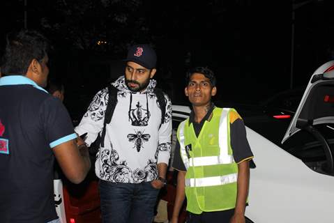 Abhishek Bachchan Snapped at Airport