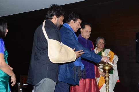 Chiranjeevi and Shatrughan Sinha at Launch of Shatrughan Sinha's Book 'Anything but Khamosh'