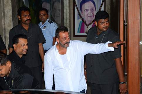 Sanjay Dutt at Home!