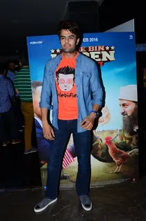 Manish Paul at Special Screening of 'Tere Bin Laden: Dead or Alive'