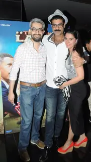 Sikander Kher and Tara Sharma at Special Screening of 'Tere Bin Laden: Dead or Alive'