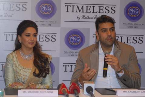Madhuri Dixit Ties Up with PNG Jewellers to Lauch Her Own Jewellery Line 'TIMELESS'