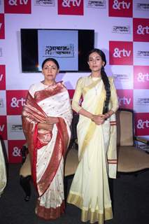 Deepti Naval and Amrita Rao at Launch of &TV's 'Meri Awaaz Hi Pehchaan Hai'