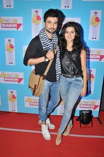 Raqesh Vashisth and Riddhi Dogra at Special Screening of 'Love Shagun'