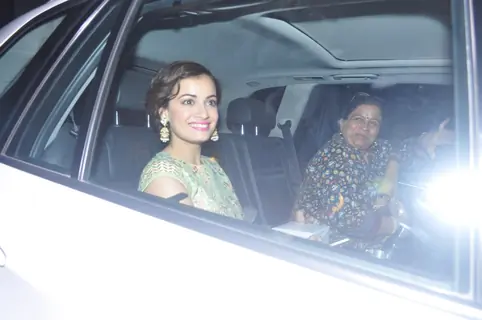 Dia Mirza at Dr. Agarwal's Daughter's Wedding