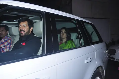 Kabir Khan and Mini at Dr. Agarwal's Daughter's Wedding