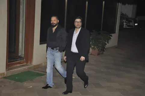 Goldie Behl Meet Sanjay Dutt at his Residence!