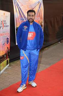 Raj Kundra at T-20 Cricket Match