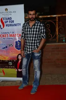 Jay Bhanushali at  T-20 Cricket Match