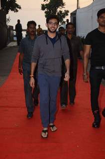 Aditya Thackeray at T-20 Cricket Match