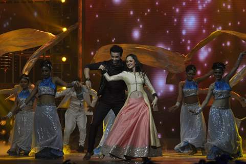 Aamir Ali and Sanjeeda Shaikh perform at 'Power Couple' Finale Shoot