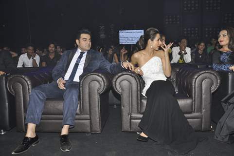 Arbaaz Khan and Malaika Arora Khan were snapped at the Finale Shoot of Power Couple