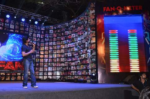 Shah Rukh Khan at Trailer Launch of 'FAN'