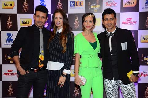 Meet Brothers with their wives at Mirchi Music Awards 2016