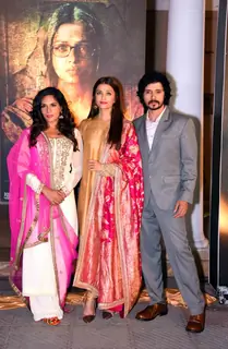 Darshan Kumar, Richa Chadda and Aishwarya Rai Bachchan at Poster Launch of 'Sarabjit'
