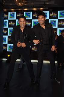 Kapil Sharma and Chandan Prabhakar at Launch of 'The Kapil Sharma Show'