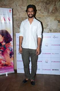 Vicky Kaushal at Special Screening of 'Zubaan'