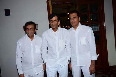 Filmakers Mastaan, Hussain and Abbas Burmawalla at Anu Malik's Felicitation Ceremony