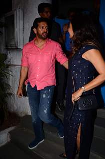 Mini Mathur and Kabir Khan at Snapped at Olive