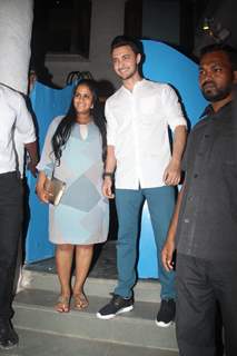 Arpita Khan and Aayush Sharma Snapped at Olive