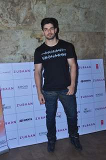 Sooraj Pancholi at Special Screening of the film Zubaan