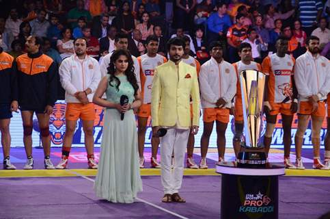 Tanisha at Prokabbadi match