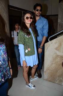 Alia Bhatt and Sidharth Malhotra at Kapoor & Sons Event