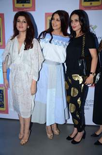 Twinkle Khanna and Sonali Bendre at Sonali Bendre's Book Launch