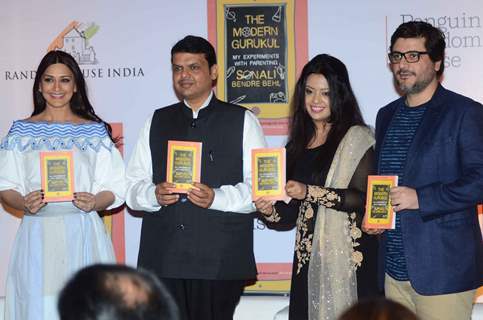 CM Devendra Fadnavis at Sonali Bendre's Book Launch