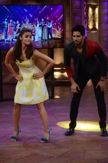 Alia Bhatt and Sidharth Malhotra at Comedy Nights Bachao for Kapoor & Sons Promotions