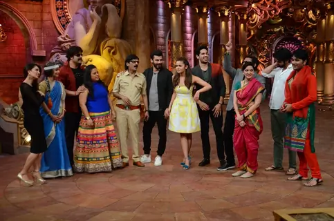 Fawad khan, Sidharth Malhotra & Alia Bhatt for Promotions of Kapoor & Sons on Comedy Nights Bachao